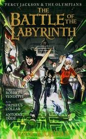 The battle of the Labyrinth : the graphic novel Book cover