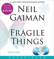 Fragile things : short fictions and wonder Book cover