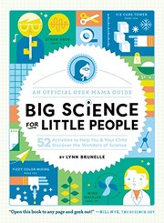 Big science for little people : 52 activities to help you and your child discover the wonders of science Book cover