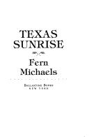 Texas sunrise  Cover Image