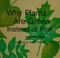 Go to record Why plants are green instead of pink.