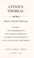 Go to record Citizen Thoreau : Walden Civil disobedience and other writ...