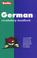 Go to record German vocabulary handbook