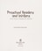 Go to record Preschool readers and writers : early literacy strategies ...