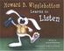 Go to record Howard B. Wigglebottom learns to listen
