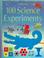 Go to record Usborne 100 science experiments