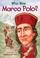 Go to record Who was Marco Polo?