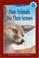 Go to record How animals use their senses