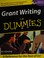 Go to record Grant writing for dummies