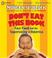 Go to record Don't eat this book fast food and the supersizing of America
