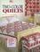 Go to record Two-color quilts : ten romantic red quilts