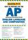 Go to record Barron's how to prepare for the AP advanced placement exam...